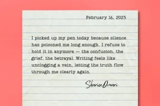 Journal Entry: Breaking the Silence