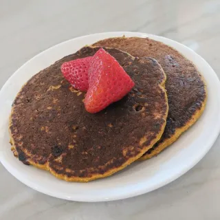 Pumpkin Oat Pancakes