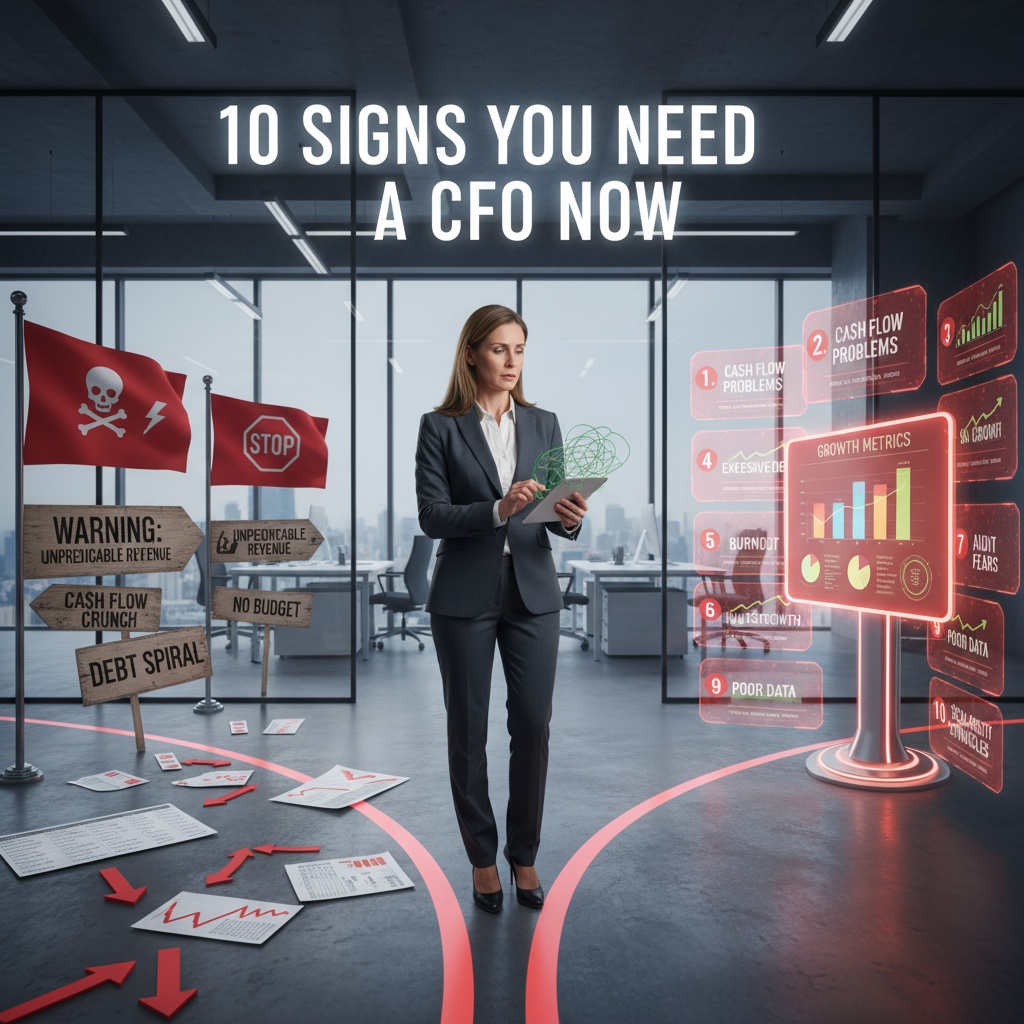 10 Signs Your Growing Business Needs a CFO Now (And Can't Afford to Wait)
