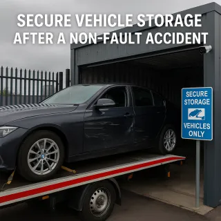 Vehicle Storage Scotland Non-Fault Accident