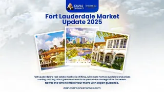 Is It Time to Buy or Sell in Fort Lauderdale?‬‭ Diana Fairbanks Homes Has Your Guide‬
‭