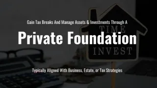 Private foundations - boost impact