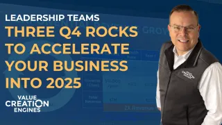 Three Q4 Rocks To Accelerate Your Business Into 2025