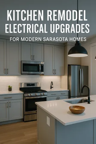 Kitchen Remodel Electrical Upgrades for Modern Sarasota Homes