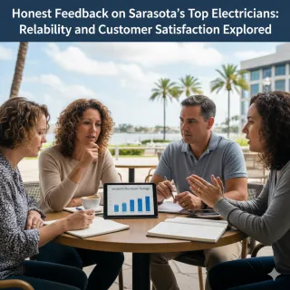 Honest Feedback on Sarasota's Top Electricians: Reliability and Customer Satisfaction Explored