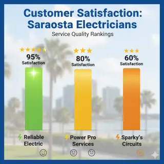Comparing Customer Satisfaction: Which Sarasota Electricians Shine in Service Quality?