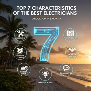 Top 7 Characteristics of the Best Electricians to Look for in Sarasota