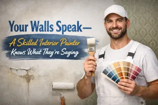 Your Walls Speak—A Skilled Interior Painter Knows What They’re Saying