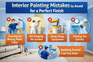 Interior Painting Mistakes to Avoid for a Perfect Finish