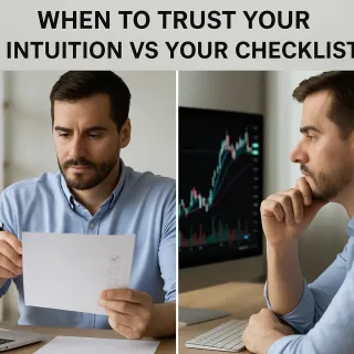 When to Trust Your Intuition vs Your Checklist