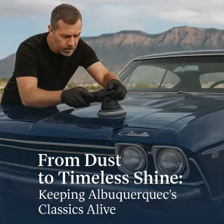Detailing Tips for Classic Cars and Collectibles in Albuquerque