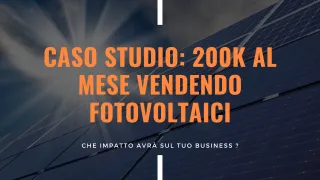 Caso Studio: Come Anfra Tech Srl genera oltre 200k al mese dal Marketing Online