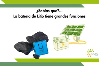 ¿Sabías que?... La batería de Litio tiene grandes funciones