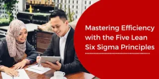 Mastering Efficiency with the Five Lean Six Sigma Principles