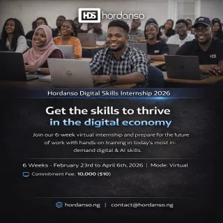 Hordanso Digital Training Programme: Unlock Your Tech Potential Today