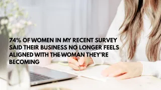74% of Women Say Their Business No Longer Fits — Here’s Why