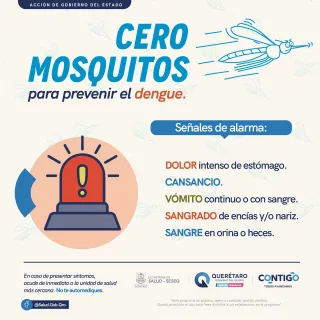 Secretaría de Salud de Querétaro vigilancia epidemiológica del dengue
