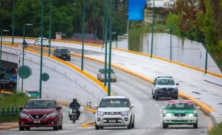 Reabren al tránsito vehicular parte superior del Circuito Presidentes