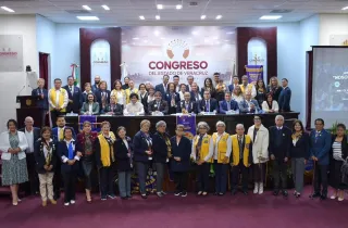En el Congreso, celebran el Día Estatal del Leonismo 