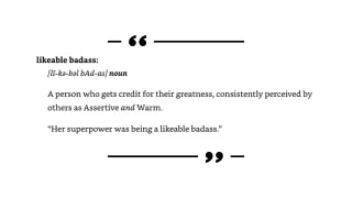 Is 'Likeable Badass' an Oxymoron?