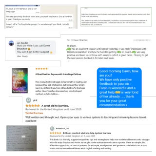 Who wrote your testimonials