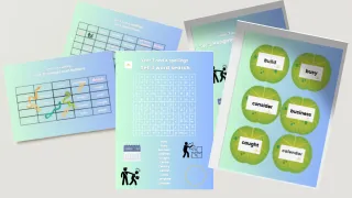Creative games for learning spellings