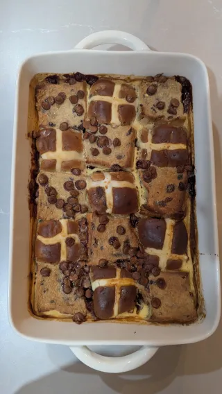 Hot Cross Bun Cheesecake