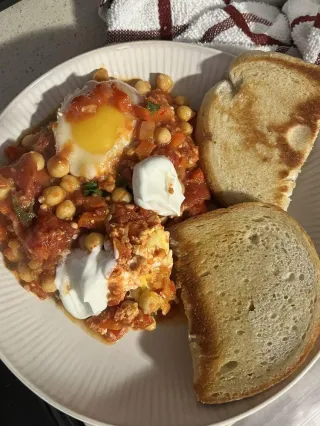 One Pan Egg & Peppers
