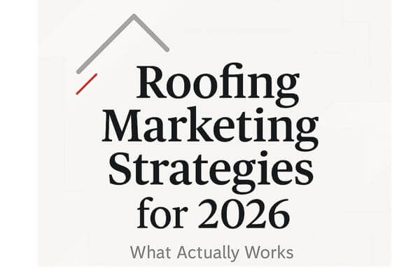 Best Roofing Marketing Strategies for 2026: What Actually Works (and How to Do It Step-By-Step)