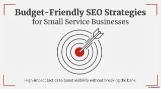 Budget-Friendly SEO Strategies for Small Service Businesses