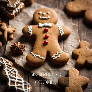 Paleo Gingerbread Cookies