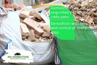 Una demolición con seguridad