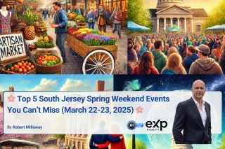 🌸 Top 5 South Jersey Spring Weekend Events You Can’t Miss (March 22-23, 2025) 🌸