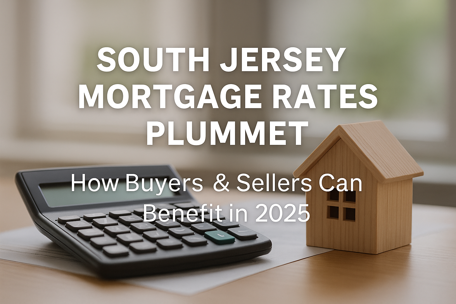 South Jersey Mortgage Rates Drop: Impact on Buyers & Sellers