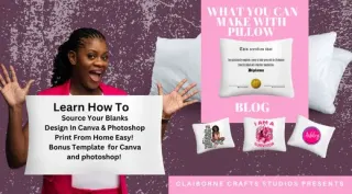 Crafting Beautiful Pillows: Sublimation, Vinyl, and Puff Vinyl Made Easy!