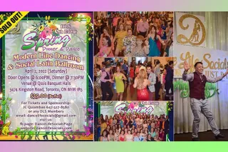 DLS 6th Event: Spring Dinner & Dance – Rewind to the Rhythms