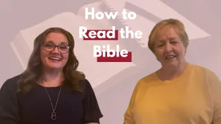How do you read the Bible?