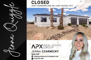 Sold Property Highlight: 3305 Thundercloud Dr, Lake Havasu City, AZ