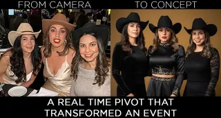 A 40th Birthday AI Roaming Booth at Juliano’s, New Rochelle, NY