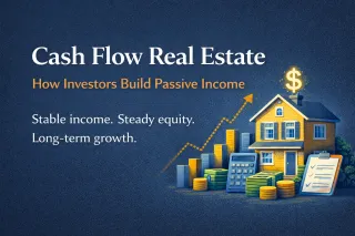 Cash Flow Real Estate: How Investors Build Passive Income