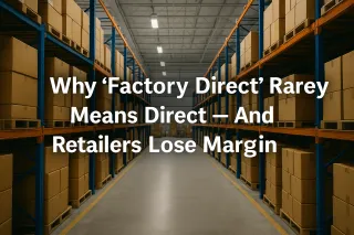 Why “Factory Direct” Rarely Means Direct — And How Retailers Lose Margin