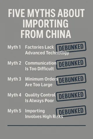 Five myths about importing from China…