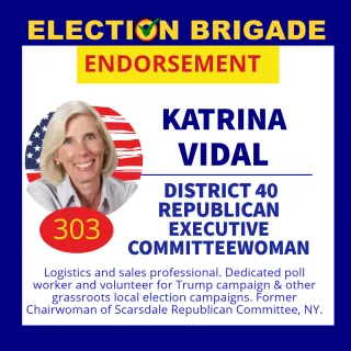 Eduardo  “Ed”  Vidal and Katrina Vidal are Campaigning for Downtown Doral Republican Executive Committee of Miami-Dade County in District 40
