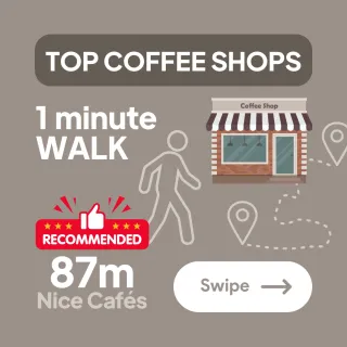 Nearby coffee shops
