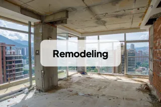 What's the cost of a remodel or renovation in Medellín?