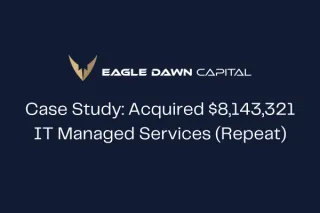 Case Study: $8M IT Managed Services Business