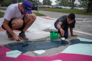 Painted Pavement Art Program