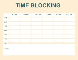 Time Blocking: A Comprehensive Guide to Enhance Productivity and Efficiency