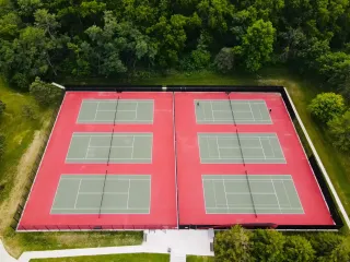 How Many Pickleball Courts Fit in a Tennis Court | Ace Coatings Utah