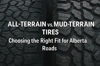 All-Terrain vs. Mud-Terrain Tires: Choosing the Right Fit for Alberta Roads